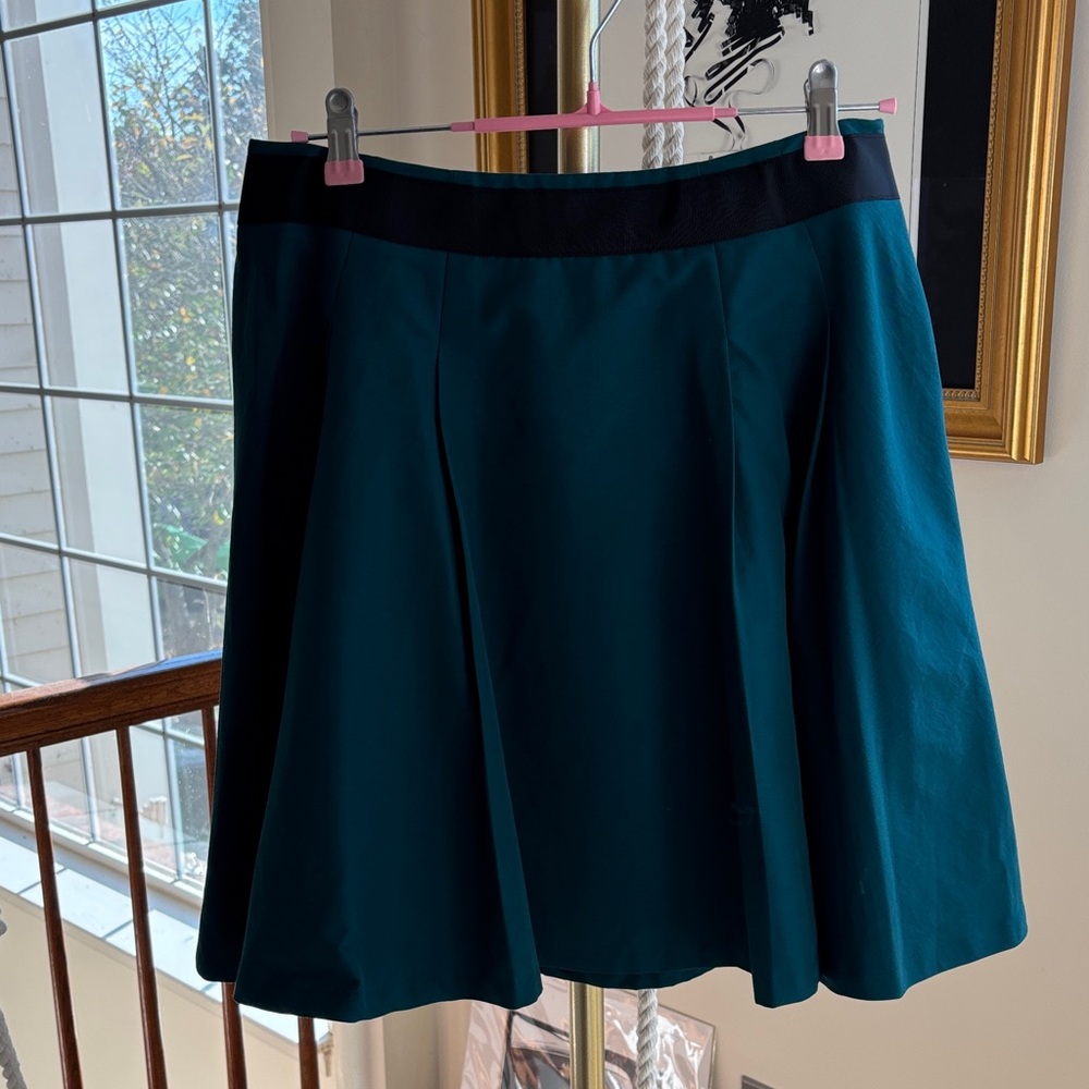 The Limited Teal A-Line Skirt